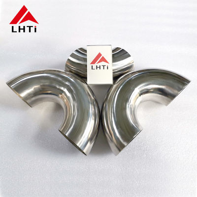 Giá tốt ASME B16.9 Ti được chứng nhận khuỷu tay / Titanium khuỷu tay 180 độ nối hàn bề mặt đánh bóng trực tuyến