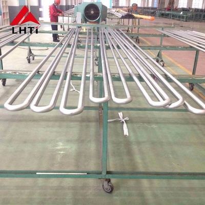 Giá tốt Tẩy gỉ Titanium Gr2 Ống chữ U liền mạch ASME SB338 cho bộ trao đổi nhiệt trực tuyến