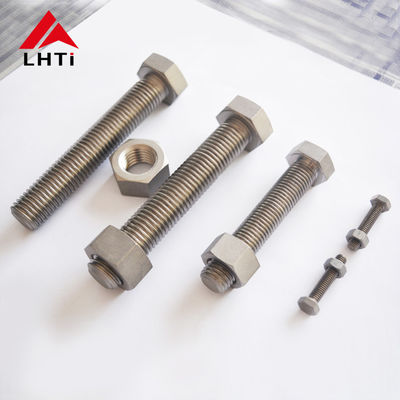 Giá tốt Kháng ăn mòn Titanium Threaded Bolts Nuts CNC / Forged 8mm Hex Flange Socket Heads trực tuyến