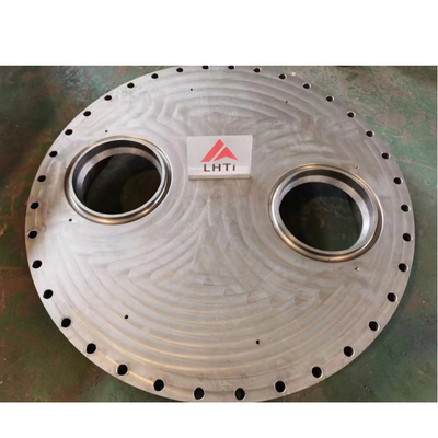 Giá tốt Mặt bích mù titan luyện kim hóa học với buồng vỏ kênh UNS 32750 trực tuyến