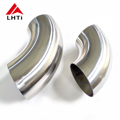 Giá tốt 99,99% Gr2 Cút titan tinh khiết 45/90 độ để kết nối ống trực tuyến
