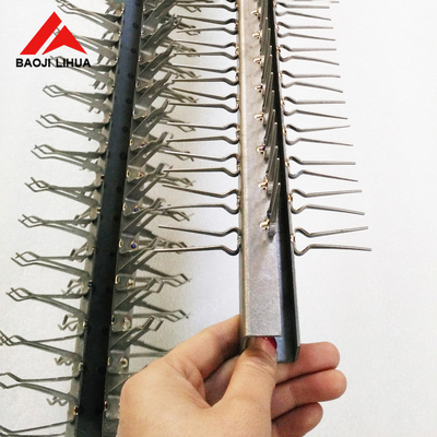 Giá tốt Gr2 Kẹp giá đỡ dây titan tinh khiết được đánh bóng cho ASTM B863 và kích thước trực tuyến