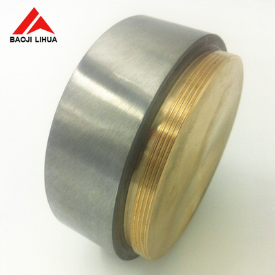 Giá tốt Mục tiêu hợp kim titan tròn / Mục tiêu phún xạ titan cho lớp phủ trực tuyến