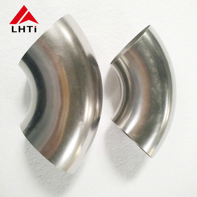 Giá tốt Bề mặt tẩy rửa Khuỷu tay titan nguyên chất Khuỷu tay ống titan 45 độ / 90 độ trực tuyến