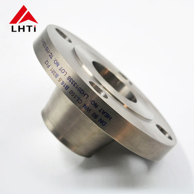 Giá tốt WNRF Flange Gr2 Titanium Weld Neck Flange ASME B16.5 Weld Neck Raised Face Class 150 cho ngành công nghiệp hóa học trực tuyến