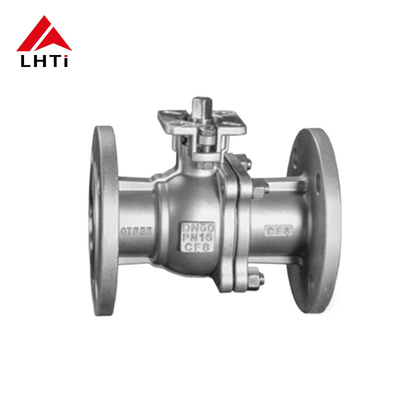 Giá tốt Áp suất cao DN10 DN15 Titanium Valve Ball 2 mảnh Gr1 Gr2 Gr5 Valve Ball cho xử lý nước cung cấp trực tuyến