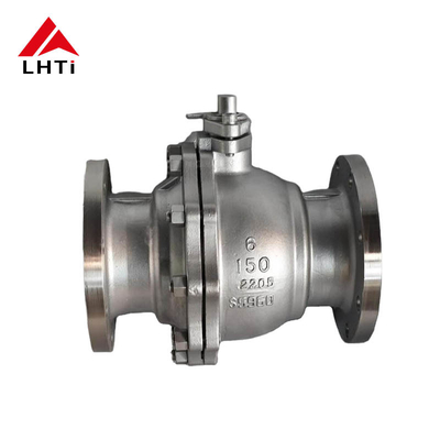 Giá tốt ANSI B16.34 Titanium Gr2 Gr5 PN16 Flange Ball Valve cho ngành công nghiệp hóa học và điện DN10-DN200 trực tuyến