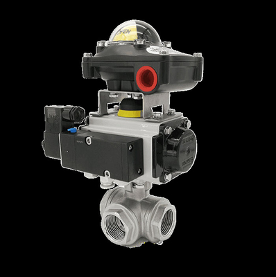 Giá tốt Pneumatic Titanium Ball Valves Gr1 và Gr2 8-Inch Class 150 DN 15-250 cho dòng chảy chất lỏng trực tuyến