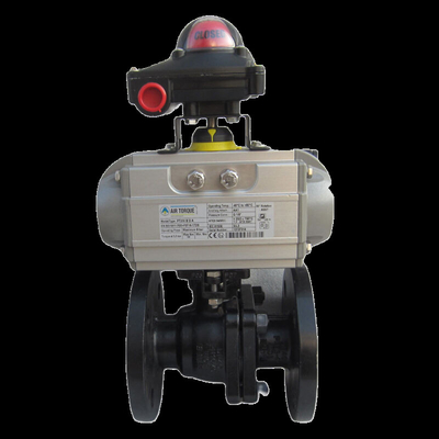 Giá tốt Kiểm soát chất lỏng với kháng cự tối thiểu từ van quả bóng bằng thép carbon khí nén trực tuyến