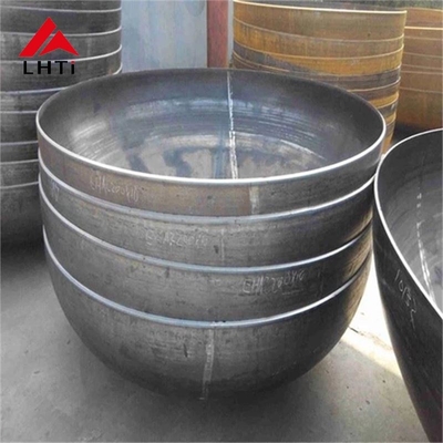 Giá tốt Tàu áp suất Titanium bể bán cầu Gr2 Gr5 Gr7 Đầu Titanium đĩa Titanium đầu đĩa Titanium thiết bị trực tuyến