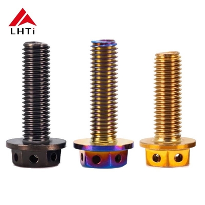 Giá tốt Bu-lông lục giác Gr9 Titanium với đai ốc ren UNC để chống ăn mòn trực tuyến