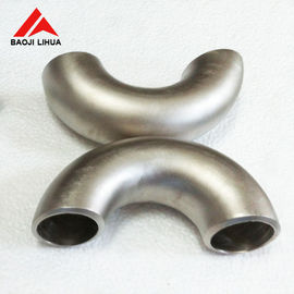 Giá tốt Bán kính ngắn Phụ kiện ống khuỷu tay titan 180 độ Bề mặt phun cát trực tuyến