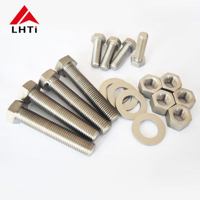 Giá tốt Mạ điện DIN933 DIN931 Gr2 Titan Hex Bulông trực tuyến