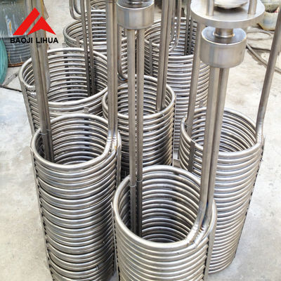 Giá tốt Cuộn dây làm mát bằng titan được ủ cơ học cho bộ trao đổi nhiệt trực tuyến
