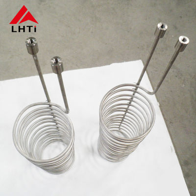 Giá tốt Cuộn dây linh hoạt Ống titan cấp 9 OD 10mm được ủ liền mạch trực tuyến