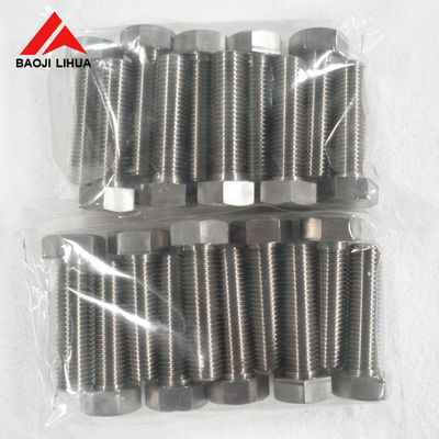 Giá tốt Gr2 Gr5 Titanium Bolts Nuts, M8 M10 M12 Anodizing Titanium Hex Head Bolts trực tuyến