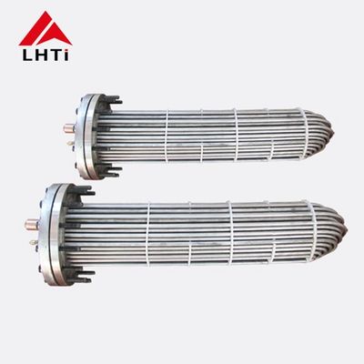 Giá tốt Bộ trao đổi nhiệt ống titan chống ăn mòn Gr2 cho nước biển trực tuyến