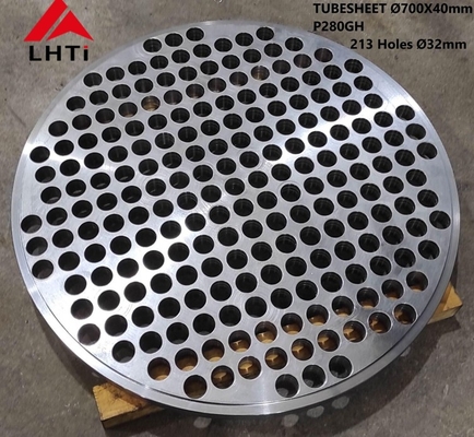 Giá tốt Gr5 Thiết bị trao đổi nhiệt Titan Tấm ống titan rèn ASTM B265 trực tuyến