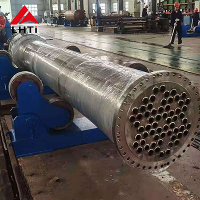 Giá tốt Bộ trao đổi nhiệt dạng ống và vỏ thiết bị titan Gr7 400MPa trực tuyến