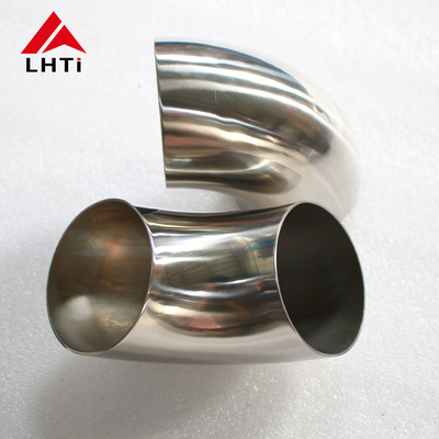 Giá tốt Gr2 Ống khuỷu tay titan liền mạch cho kết nối ống nối trực tuyến