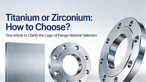 Blog công ty mới nhất về Titanium vs. Zirconium: How to Choose? The Logic Behind Flange Material Selection