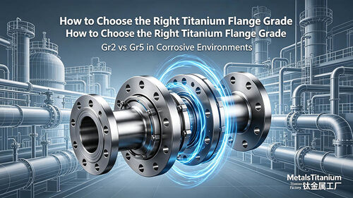 Blog công ty mới nhất về How to Choose the Right Titanium Flange Grade: Gr2 vs. Gr5 in Corrosive Environments