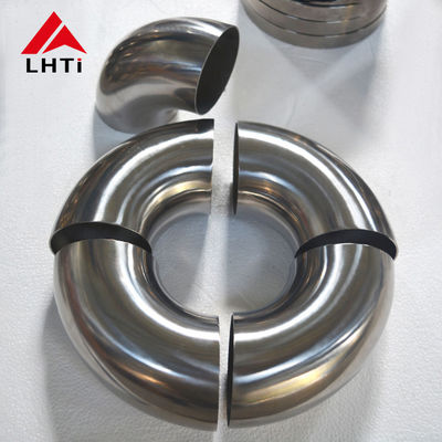 Giá tốt Khuỷu tay / uốn cong titan 3 inch 76mm Gr2 với 1,2mm cho các bộ phận xả trực tuyến