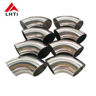 Giá tốt ASTM B363 Cúp tay Titanium liền mạch 90 độ cong Sch40 1.5D trực tuyến