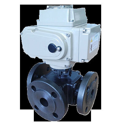 Giá tốt Electric Cast Steel Three-Way Ball Valve Three-Way Configuration cho điều khiển dòng chảy phức tạp trực tuyến