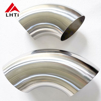 Giá tốt Cút titan tường mỏng cho các bộ phận xả 45 độ 1,2mm trực tuyến