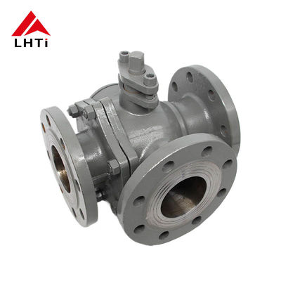Giá tốt Van bi 3 ngả ASME B16.34 Van bi titan TA2 trực tuyến