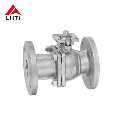 Giá tốt Van bi nổi bằng thép không gỉ titan cho dòng axit axetic trực tuyến
