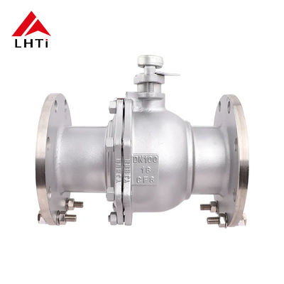 Giá tốt ANSI B16.34 Titanium Gr2/Gr7 PN16 Flange Ball Valve cho ngành công nghiệp hóa học và điện (DN10-DN200) trực tuyến