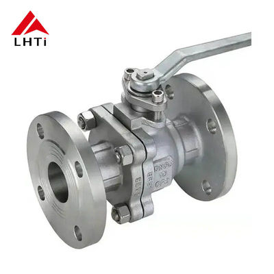 Giá tốt Titanium TA1 TA2 TA10 Gr2 Gr3 Ventil bóng nổi kết nối cuối sườn cho dòng axit axetic   ANSI Class 150 Class 300 trực tuyến
