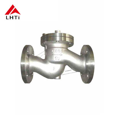Giá tốt TA2 Van kiểm tra nâng bằng hợp kim titan, cuối vòm, PN16, chống ăn mòn trực tuyến